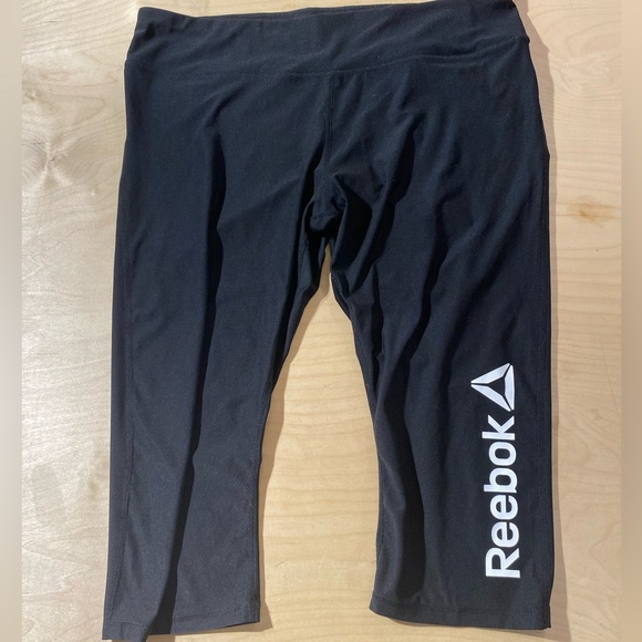 Reebok Black Workout Capris 2X (NH) - Picture 4 of 8